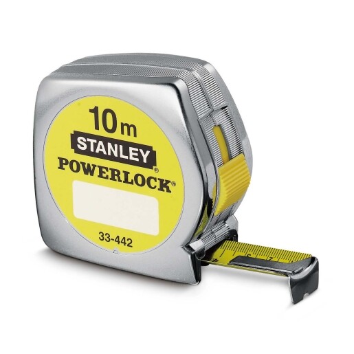 moe Trouw Voorwaarden Stanley Rolbandmaat Powerlock 25mm 10Meter - BMN